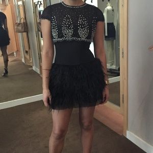 BCBGMaxAzria Karley Black Dress